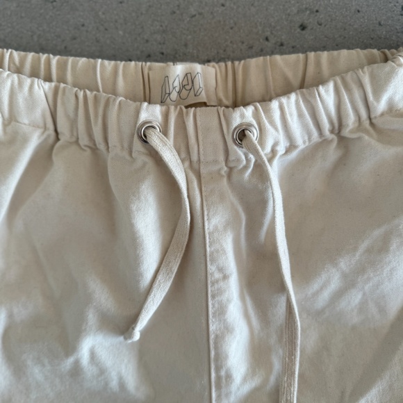 IJJI White Canvas Pants - Picture 3 of 12
